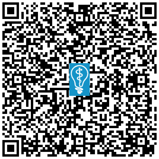 QR code image for Why Are My Gums Bleeding in Hanford, CA